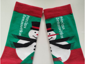  Ziemassvētku zeķes Rīga, zeķes Merry Christmas, zeķes Happy New Year  *